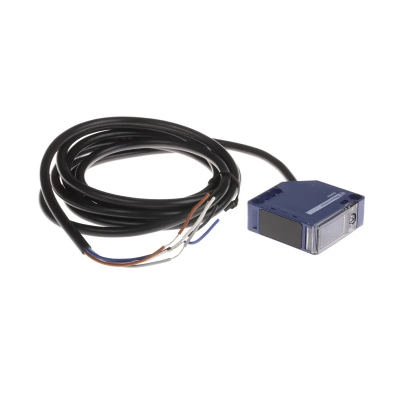 Telemecanique Sensors Through Beam Photoelectric Sensor Compact Design 50x50 mm 30 m Detection Range Relay XUK2ARCNL2R