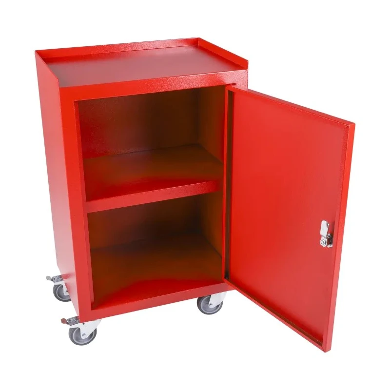 RS PRO Wheeled Tool Cabinet, Steel, Dimensions 310mm x 450mm x 730mm, Weight 12kg 753-1598
