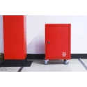 RS PRO Wheeled Tool Cabinet, Steel, Dimensions 310mm x 450mm x 730mm, Weight 12kg 753-1598