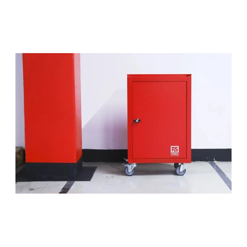 RS PRO Wheeled Tool Cabinet, Steel, Dimensions 310mm x 450mm x 730mm, Weight 12kg 753-1598