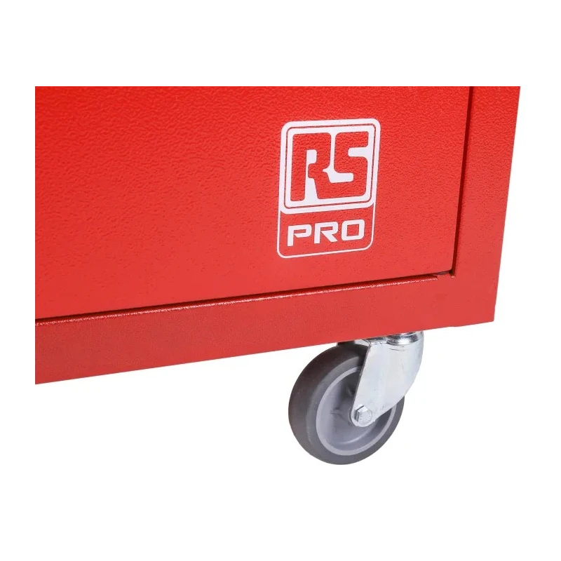 RS PRO Wheeled Tool Cabinet, Steel, Dimensions 310mm x 450mm x 730mm, Weight 12kg 753-1598
