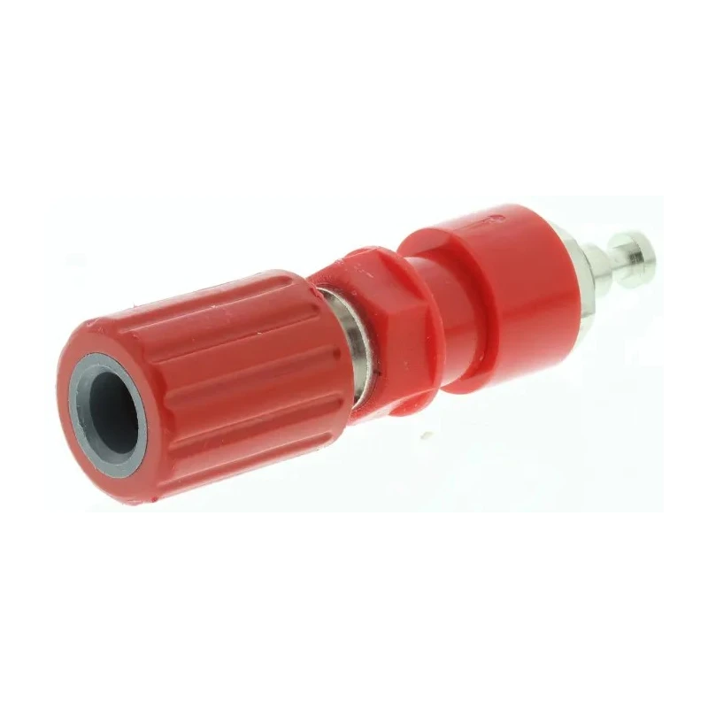Schutzinger 36A Binding Post with Brass Contacts Nickel Plated 4mm Hole Diameter POL 6718 / RT