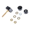 Schutzinger 4 mm Black Insulated Terminal Post, 1 kV, M6 x 0.75 Thread, 63A POL 631 / SW