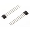 Allegro Microsystems 1 Axis Through Hole Hall Effect Sensor Linear BiCMOS Technology 4.5V-5.5V SIP Package 3-Pin A1325LUA-T