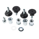 nVent SCHROFF 129STAR Series Adjustable Foot for Use with 19 Inch Cabinets 27230-100
