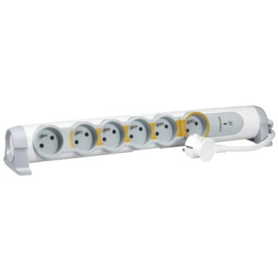 Legrand 1.5 m 6 Socket Type E Extension Lead Kit 0 500 87
