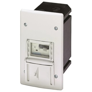 Siemens SIRIUS Series Plastic Enclosure 3RV1913-2DA00, Plastic Body, Cage Clamp Technology, Italy