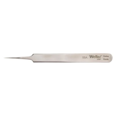 Weller Erem 115mm Stainless Steel Straight, Pointed Tweezer 5SA