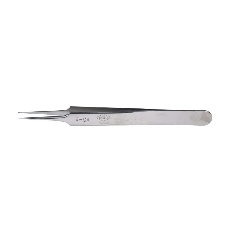 Weller Erem 115mm Stainless Steel Straight, Pointed Tweezer 5SA