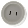 Legrand Travel Adapter USA Europe 230V 6A Non-Grounded 2-Pin Euro Plug to US Socket 0 503 85