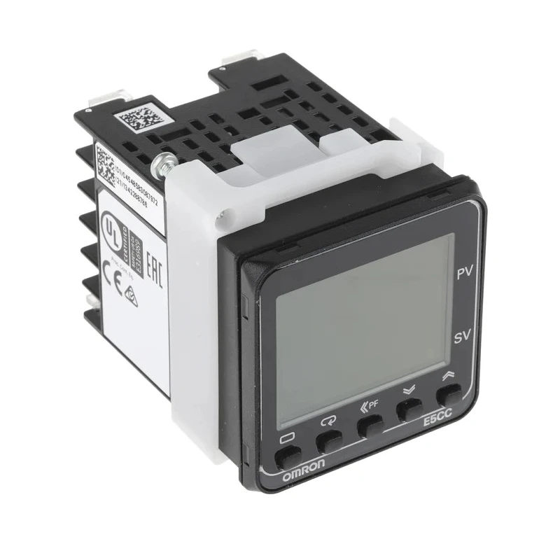 Omron Panel Mount PID Temperature Controller 2 Input, 1 Output Solid State Relay 240V On-Off E5CC