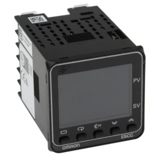 Omron Panel Mount PID Temperature Controller 2 Input, 1 Output Solid State Relay 240V AC E5CC