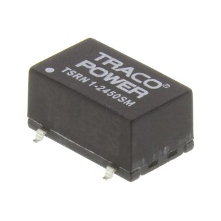 TRACOPOWER Switching Regulator Surface Mount 5V DC Output Voltage 1A Output Current TSRN 1-2450SM