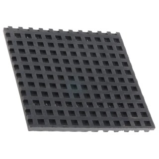 Fabreeka 150mm Anti-Vibration Isolation Pad Nitrile Rubber (NBR) 8mm Thickness 200 °F Maximum, -40 °F Minimum 2311158