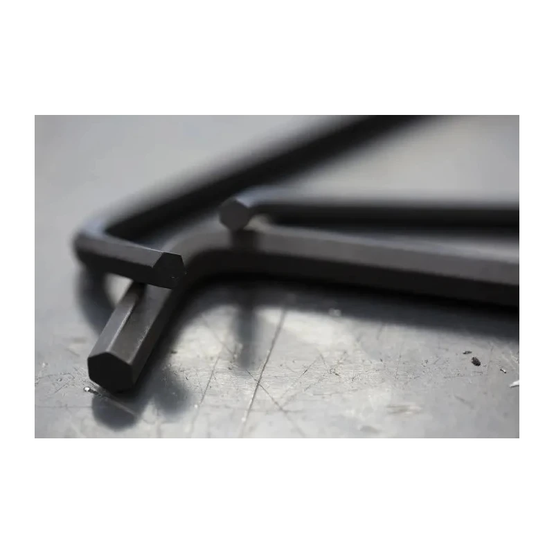 Facom 9 piece L Metric Hex Key Set 1.5 to 10 mm Long Arm Silicon Steel Phosphate Finish 83H.JP9A