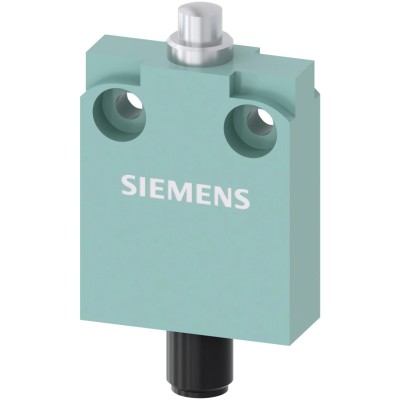 Siemens 3SE5 Series Round Plunger Limit Switch, 1 NO/1 NC, IP67, IP66, Metal Housing, 400V AC, 10A 3SE5423-0CC20-1EB1