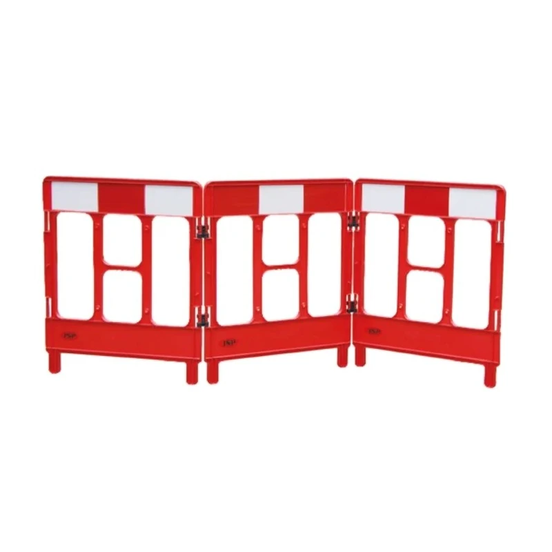 JSP Red Safety Folding Barrier 1.2m Length 1m Height 6mm Diameter, Model KBB023-000-600