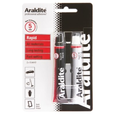 Araldite Rapid Liquid Adhesive Light Yellow Epoxy Adhesive 30 ml ARA-400005