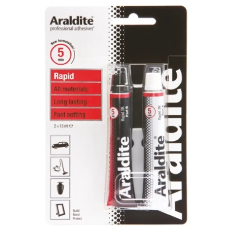 Araldite Rapid Liquid Adhesive Light Yellow Epoxy Adhesive 30 ml ARA-400005