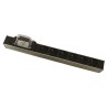 PGEP 16A 230V AC 6 Gang Power Distribution Unit Power Strip with 2.5m Cable Type E RCD Protected Surge Protection 755-3964