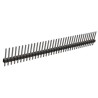 TE Connectivity AMPMODU MOD II Series Straight Through Hole Pin Header 40 Contacts 2.54 mm Pitch 1 Row Unshrouded 9-146282-0