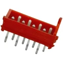 TE Connectivity Micro-MaTch Series Straight Through Hole PCB Header, 8 Contact, 1.27 mm Pitch, 1 Row, Shrouded 7-215464-8