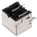 TE Connectivity Mini DIN 4 Pole Right Angle Miniature DIN Socket 30V 500mA Through Hole Female 5749181-1