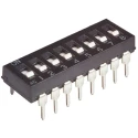TE Connectivity Flush Slide Rotary Coded DIP Switch Through Hole ADF08T04