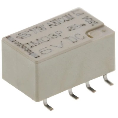 TE Connectivity Surface Signal Relay DPDT, 5V DC Coil, 2A Switching Current IM03PGR