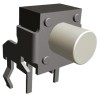 TE Connectivity White Tactile Switch Button 3.56 mm SPST 50mA 24 V dc Surface FSMRA5JH04
