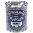 Hammerite Direct to Rust Paint Smooth Silver 5 L Tin 5084898