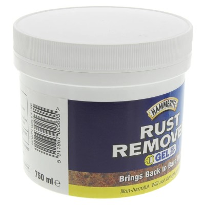 Hammerite Rust Remover Gel 750 ml Tub Rust & Corrosion Inhibitor 5092870