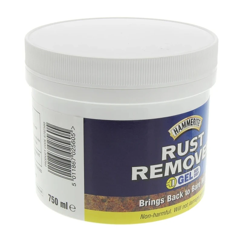 Hammerite Rust Remover Gel 750 ml Tub Rust & Corrosion Inhibitor 5092870