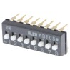 TE Connectivity Extended Slide Rotary Coded DIP Switch ADE08A04