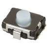 Panasonic Blue Tactile Switch Push Plate, 2.5 mm Actuator Length, SPST 20mA 15 V dc Surface Mount EVQP2H02B