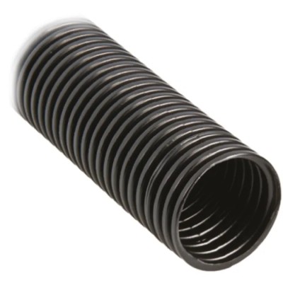 RS PRO 16 mm Nominal Diameter Uncoated Plastic Flexible Conduit Black 25m 755-9023