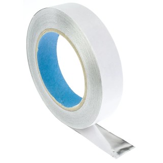 Wurth Elektronik Conductive Aluminium Metallic Tape Silver 25mm x 33m 85°C Max 3013325A