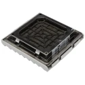 Rittal SK Series ABS Frame Fan Filter for 92 x 92 mm Fans 116.5 x 116.5 x 10 mm 3237060