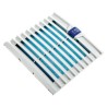 Rittal SK Series Chemical Fibre Exhaust Fan Filter with ABS Frame for 124 x 124 mm Fans 148.5 x 148.5 x 24 mm 3238200