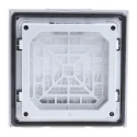 Rittal SK Series ABS Frame Fan Filter for 92 x 92 mm Fans with 116.5 mm Length and Width, 16 mm Thickness 3237200
