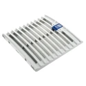 Rittal Synthetic Fibre Exhaust Fan Filter ABS Frame SK Series for 177 x 177 mm and 204 x 204 mm Fans 24mm Thickness 3239200