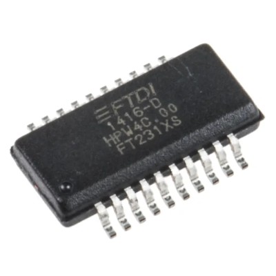 FTDI Chip UART Interface IC SIE RS485 RS422 UART RS232 20-Pin SSOP FT231XS-R