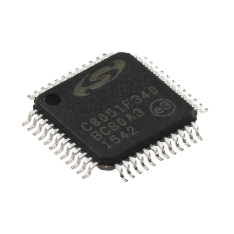 Silicon Labs 8 bit 8051 Microcontroller 64kB FLASH 48 MHz 48-Pin TQFP C8051F340-GQ