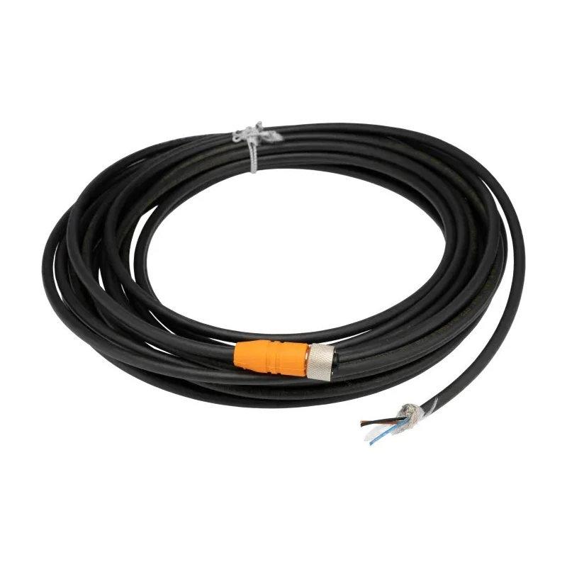 Omron Sensor Actuator Cable Orange Jacket 240V DC Voltage Rating Y92E-M12PURSH4S10M-L