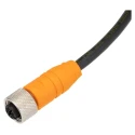 Omron Sensor Actuator Cable Orange Jacket 240V DC Voltage Rating Y92E-M12PURSH4S10M-L