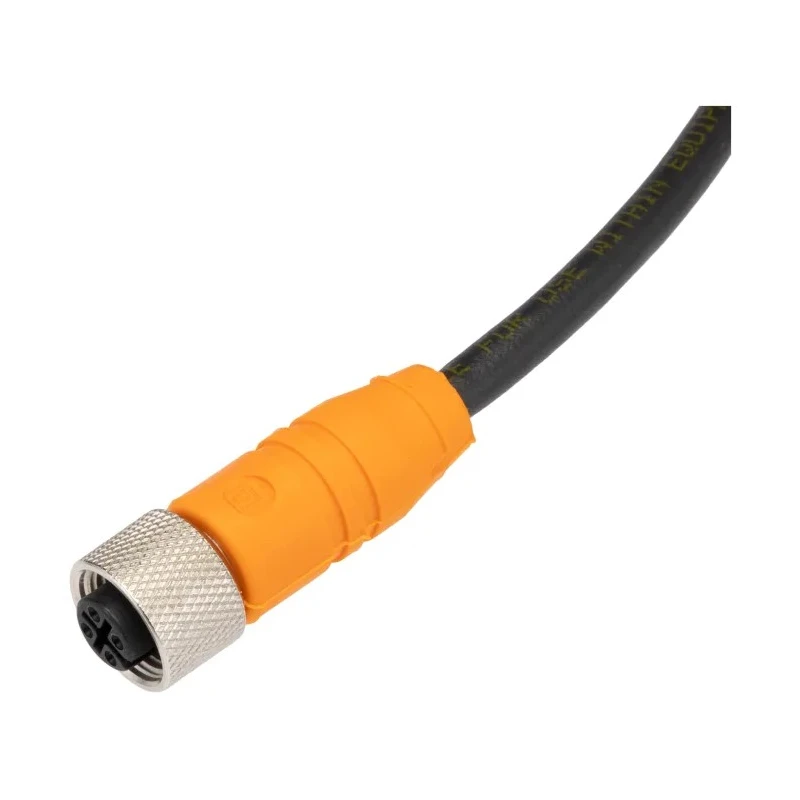Omron Sensor Actuator Cable Orange Jacket 240V DC Voltage Rating Y92E-M12PURSH4S10M-L