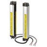 Omron F3SJ Series Light Curtain Receiver, Sender 22 Beam Type 4 Safety 24V DC 465mm Protective Height