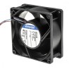 ebm-papst 3200 J - S-Force Series DC Axial Fan 12V DC, 9 W, 146 m³/h Airflow, 6800 RPM, IP20 92 mm IP20