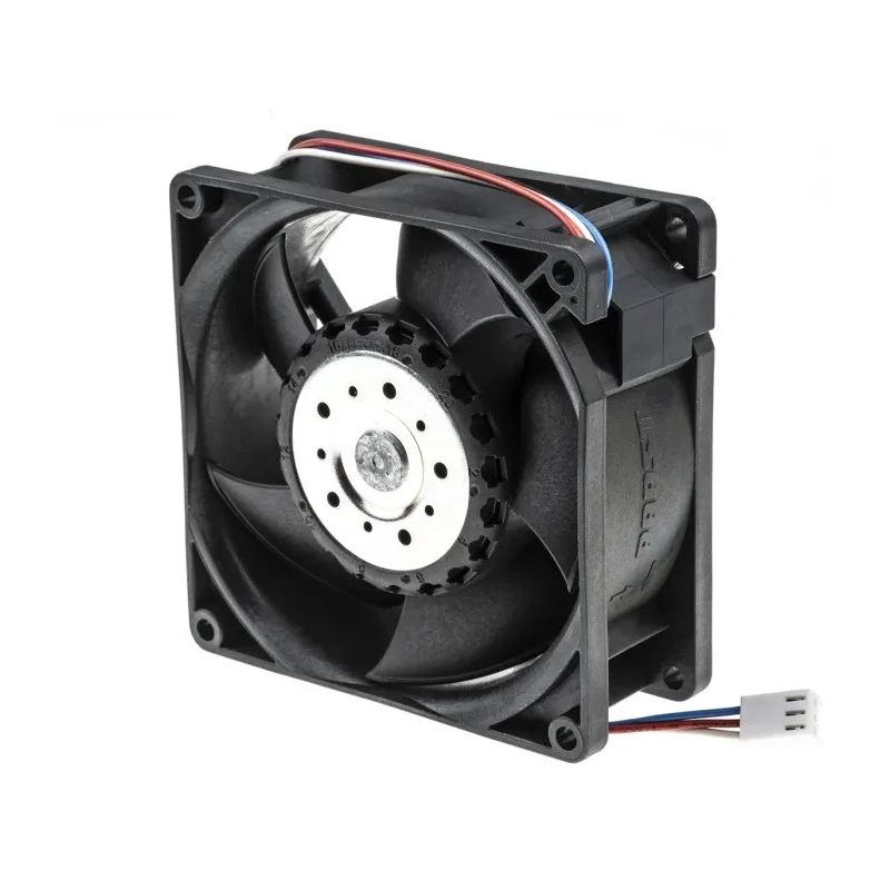 ebm-papst 3200 J - S-Force Series DC Axial Fan 12V DC, 9 W, 146 m³/h Airflow, 6800 RPM, IP20 92 mm IP20
