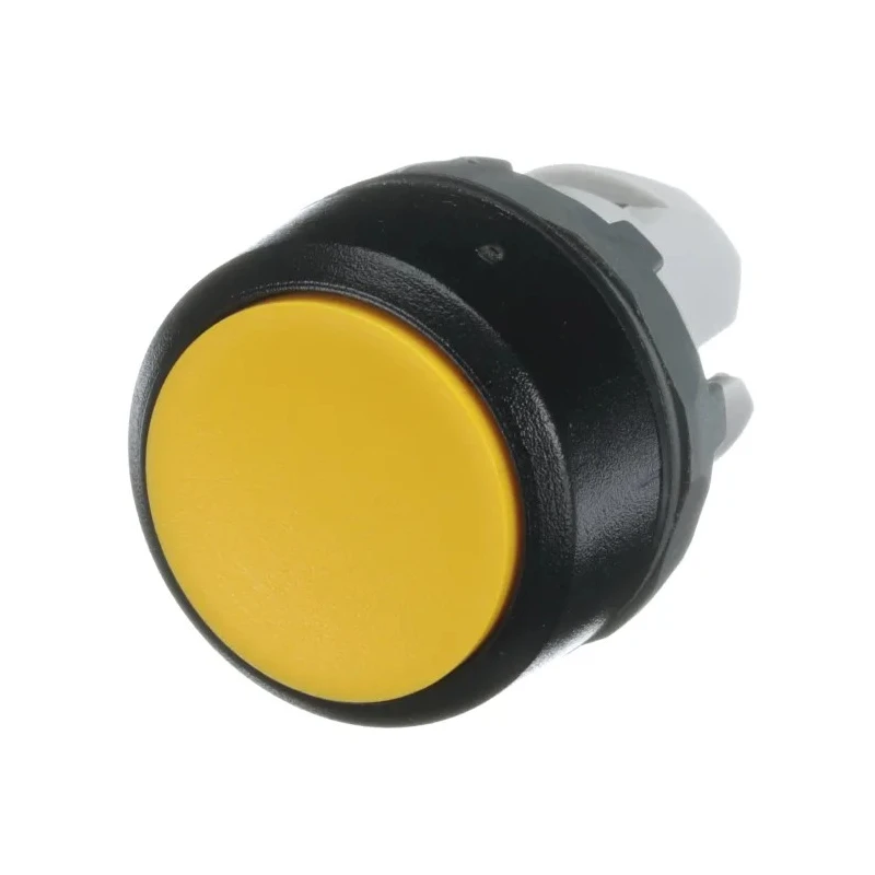 ABB Modular Series Yellow Momentary Push Button Head 22 mm Cutout IP66 1SFA611100R1003 MP1-10Y